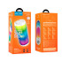 Акустика HOCO pulsating colorful luminous HC8 |4Hours, BT5.0, TWS, 360° Sound, AUX, FM, TF, USB|