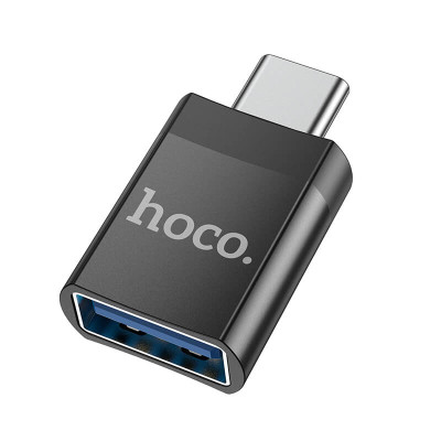 Перехідник HOCO Type-C to USB female adapter UA17 |4A, USB3.0 OTG|