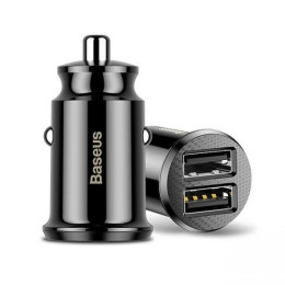 Адаптер автомобільний BASEUS Grain |2USB, 3,1A| (CCALL-ML02)