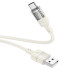 Кабель HOCO Spirit Type-C transparent charging data cable U129 |1.2m, 3A|