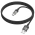 Кабель HOCO Spirit Type-C transparent charging data cable U129 |1.2m, 3A|