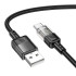 Кабель HOCO Spirit Type-C transparent charging data cable U129 |1.2m, 3A|