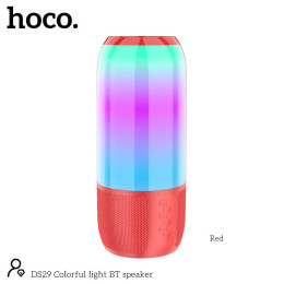 Акустика Hoco Colorful light BT speaker DS29 |BT5.0, AUX, FM, TF, USB|