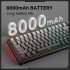 Клавиатура Onikuma (2.4G+Bluetooth+wired) With RGB Mechanical Keyboard 82 Keys G83 |ENG Layouts|