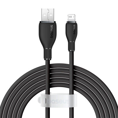 Кабель Baseus Lightning Pudding Series Fast Charging Cable |2.4A, 2m|