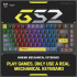 Клавіатура Onikuma USB With RGB Wired Mechanical Keyboard 82 Keys G52 |ENG Layouts|
