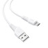 Кабель Hoco Micro USB Airy silicone charging data cable X58 |1m, 2.4A|