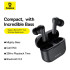 Навушники Baseus Bowie True Wireless Bluetooth Earphones E17 |BT5.3, 35/430mAh, 2ENC Mic, 6h|