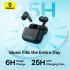 Навушники Baseus Bowie True Wireless Bluetooth Earphones E17 |BT5.3, 35/430mAh, 2ENC Mic, 6h|