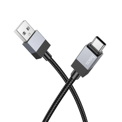 Кабель Hoco Type-C Honorific charging data cable X110 |1m, 3A|