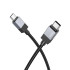 Кабель Hoco Type-C to Type-C Honorific charging data cable X110 |1m, 60W|