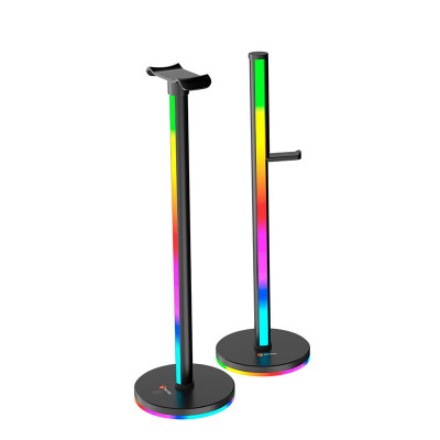 Підставка для навушників Meetion Smart Lightning Headset Stand MT-BK200 |Type-C, RGB|