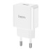 Адаптер мережевий HOCO Leisure single port charger C106A |1USB, 10.5W/2.1A|