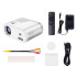 Проектор HOCO DT2 smart projector (720P Android version) |2.4G/5G, AUX/USB/AV/HDTV|