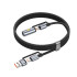 Кабель Hoco All-in-one charging data Cable USB / C to C / cigarette lighter U138 |1.2m, 60W/3A|