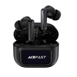 Навушники ACEFAST smart screen active noise cancelling true wireless earbuds W6 IPX4 |BT5.4, 8/35h, 35/400mAh, ANC|