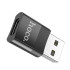 Перехідник HOCO USB To Type-C female adapter UA17 |3A, USB2.0|