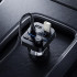 Автомобільний адаптер BOROFONE Ocean car BT FM transmitter BC61 |2USB/1Type-C, 45W/3A, PD/QC|