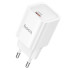 Адаптер мережевий HOCO Charm single port charger C148A |1Type-C, 30W/3A, PD/QC|