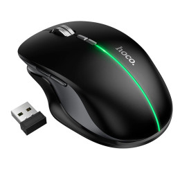 Миша ігрова HOCO Dixon RGB Dual-Mode Wireless Mouse (Rechargeable version) GM40 |BT/2.4G, 7 Keys| Миша ігрова HOCO Dixon RGB Dual-Mode Wireless Mouse (Rechargeable version) GM40 |BT/2.4G, 7 Keys|