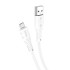 Кабель Hoco Micro USB Nano silicone charging data cable X67 |1m, 2.4A|