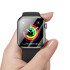 Захисне скло BASEUS 0.2 mm для Apple Watch 38mm serise 1-2-3 Full-screen curved tempered glass soft screen (SGAPWA4-E01)