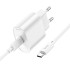 Адаптер мережевий HOCO Type-C to Type-C Fighter single port charger set C109A |1Type-C, 3A/20W, PD/QC|