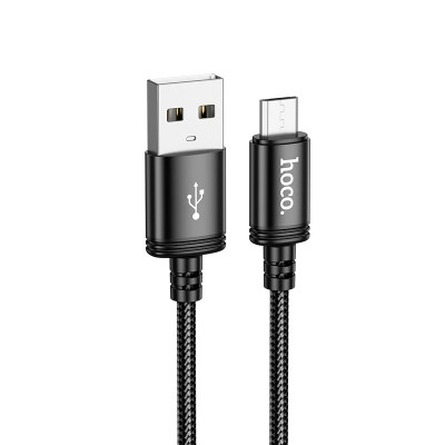 Кабель HOCO Micro USB Wind charging data cable (packaged) X89 |1m, 2.4A|