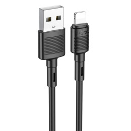 Кабель HOCO Lightning Victory charging data cable X83 |1m, 2.4A|