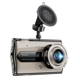 Відеорегістратор HOCO DI42 Driving recorder with rear camera |720p front/480p rear|