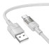 Кабель HOCO Spirit Type-C transparent charging data cable U129 |1.2m, 3A|