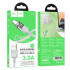 Кабель HOCO Spirit Type-C transparent charging data cable U129 |1.2m, 3A|