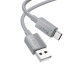 Кабель Hoco Type-C Favor charging data cable X107 |1m, 3A|