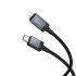 Кабель HOCO Type-C для Lightning Generous PD Charging data cable with display X118 |1m, 27W|