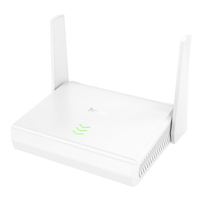 Роутер HOCO WiFi4 Wireless Router HI36 |2.4GHz, 300Mbps, 2xLan|