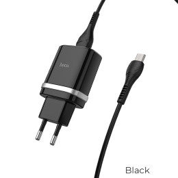 Адаптер мережевий Hoco Micro USB Cable Smart FCP / AFC C12Q |1USB, 3A, 18W, QC3.0| Адаптер мережевий Hoco Micro USB Cable Smart FCP / AFC C12Q |1USB, 3A, 18W, QC3.0|