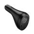 Адаптер автомобільний HOCO Correct three-port cigarette lighter car charger Z61 |2Type-C/1USB/1DC, 17W|