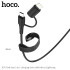 Кабель Hoco Combo Micro USB / Lightning Cool dual 2 in 1 charging data cable X54 |1M, 2.4A|