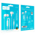 Навушники HOCO Wide universal earphones with microphone M124