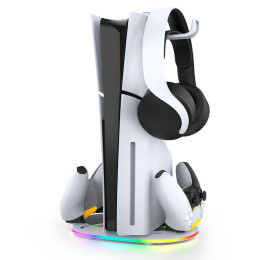 Док-станція Ipega Charge stand for PS5 Slim Disc / Digital PG-P5S045 |RGB, USB 2.0| Док-станція Ipega Charge stand for PS5 Slim Disc / Digital PG-P5S045 |RGB, USB 2.0|