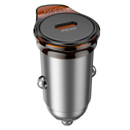 Адаптер автомобільний HOCO Rigorous single port Car charger NZ16 |1Type-C, 30W/3A, PD30W/QC|