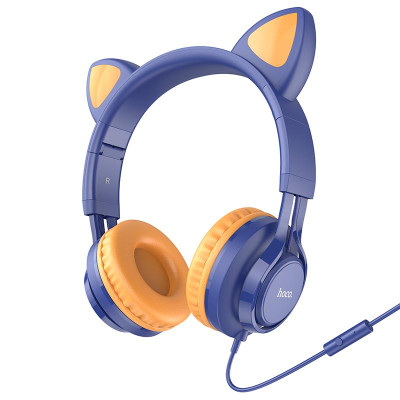 Навушники Hoco Cat ear headphones with mic W36 |Hi-Fi|