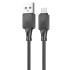 Кабель Hoco Micro USB Assistant silicone charging data cable X101 |1m, 2.4A|